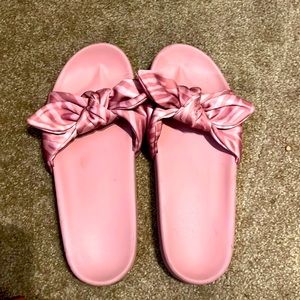 Pink sandals